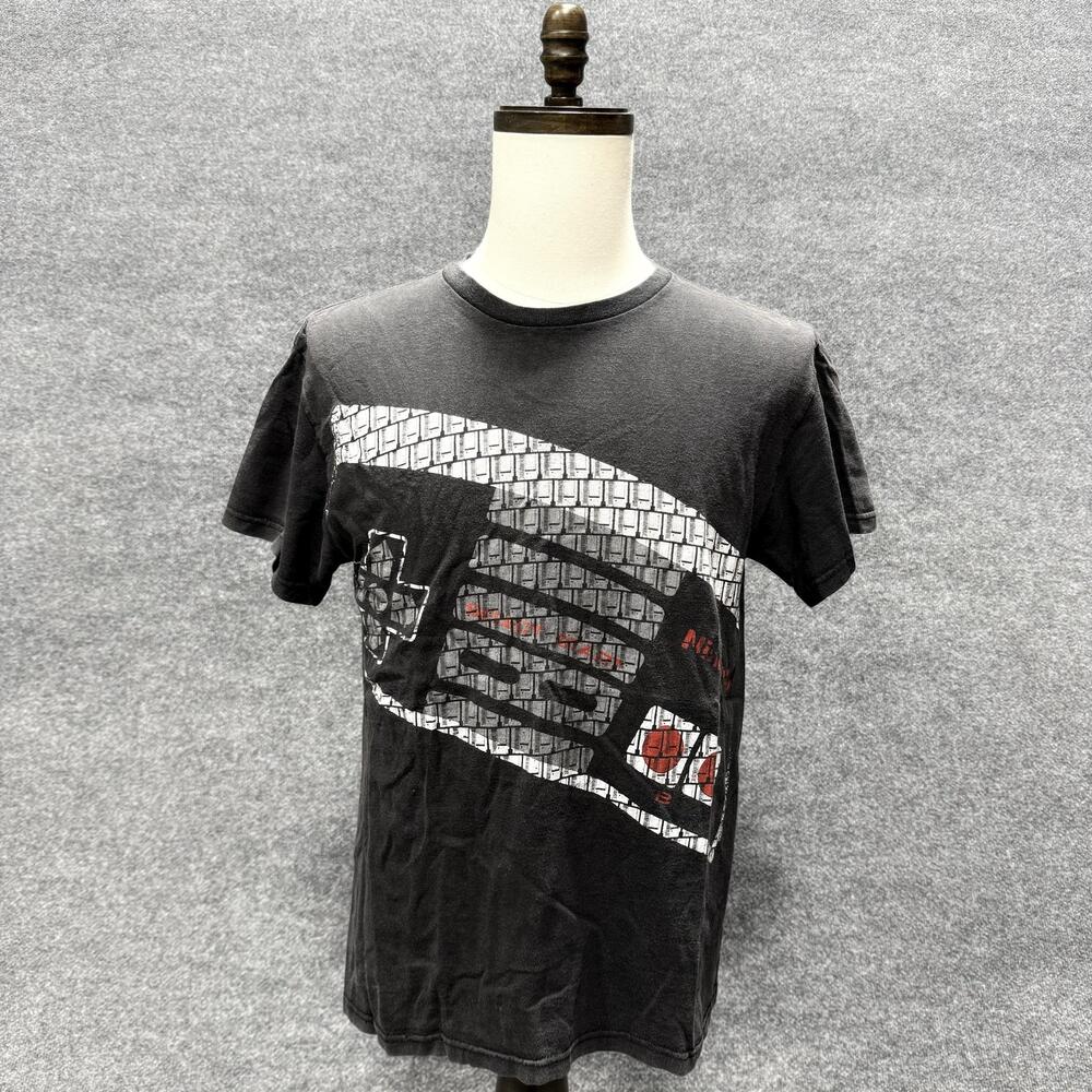 Nintendo Controller Shirt Mens Small Black Retro Video Game Graphic T-Shirt Tee